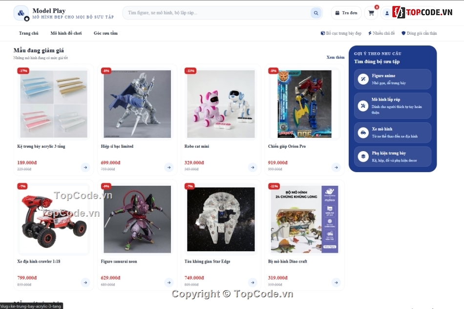 Đồ án,mô hình,web bán đồ chơi